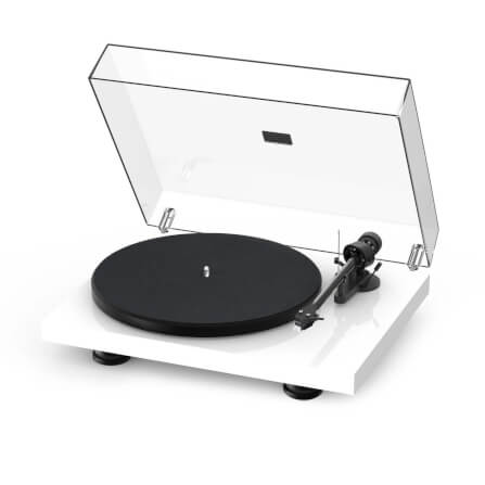 เครื่องเล่นแผ่นเสียง PROJECT : DEBUT CARBON EVO (พร้อมหัวเข็ม ORTOFON รุ่น 2M RED) (HIGH GLOSS WHITE)_0